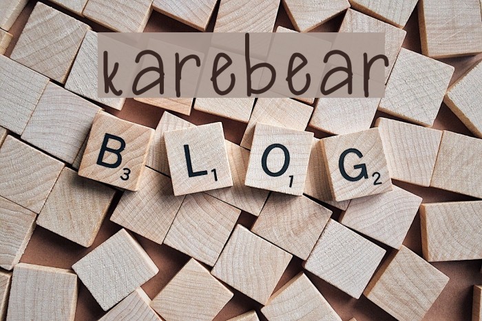 karebear Font examples