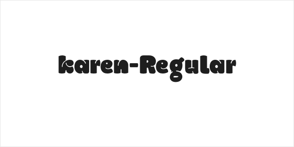 karen-Regular Logo