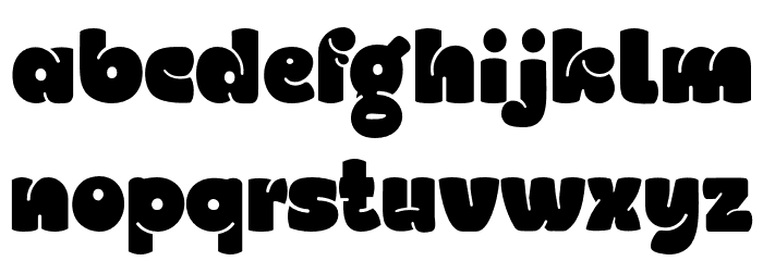 karen-Regular Font LOWERCASE