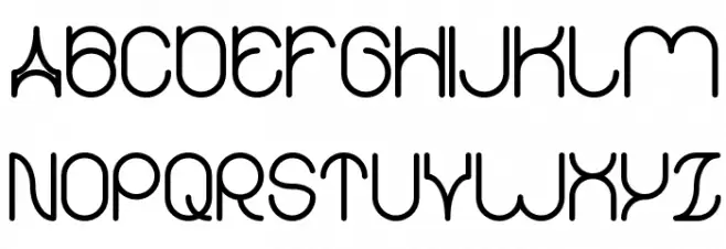 karitza Bold Font UPPERCASE