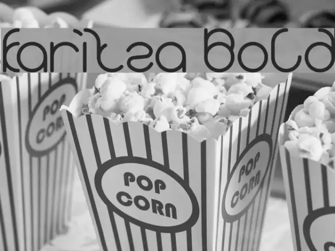 karitza Bold Font examples