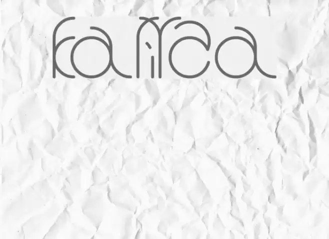 karitza Шрифта examples