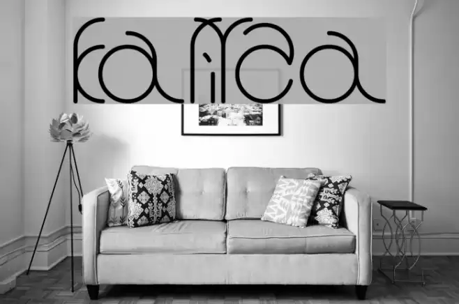 karitza Шрифта examples