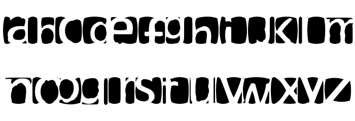 karmoofel Font LOWERCASE