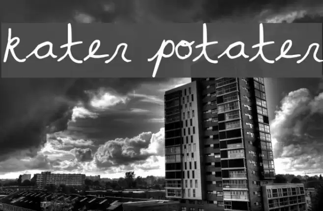 kater potater  examples