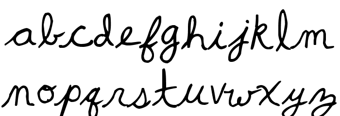 kater potater Font LOWERCASE