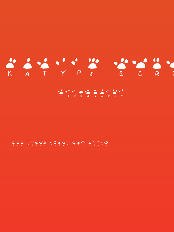 katype scribe Poster