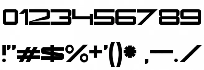 kaufhalle Font OTHER CHARS