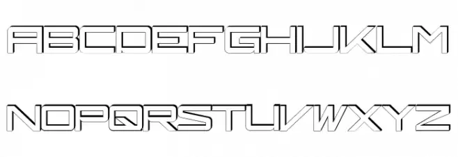 kaufhalle_blech Font UPPERCASE
