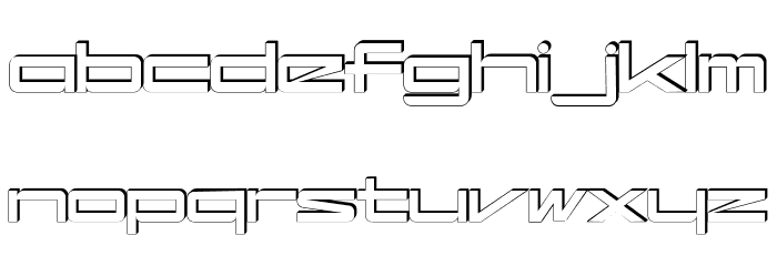 kaufhalle_blech Font LOWERCASE