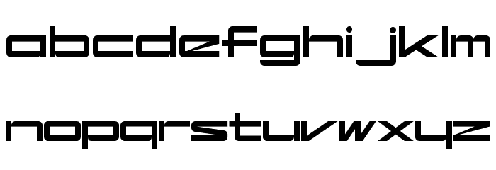 kaufhalle Font LOWERCASE
