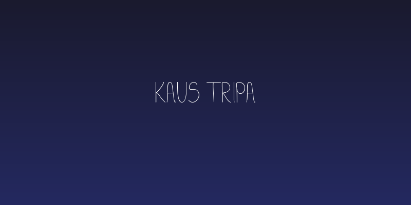 kaus Tripa Social Header