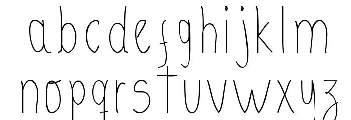 kaus Tripa Font LOWERCASE