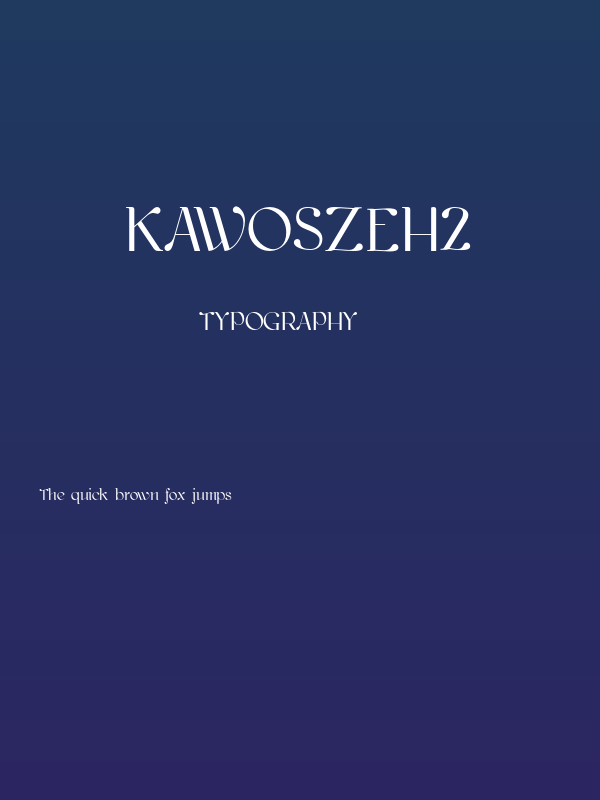 kawoszeh2 Poster
