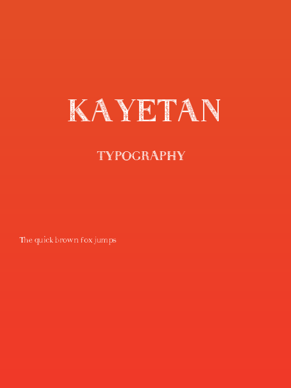 kayetan Poster