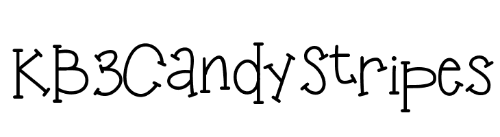 KB3CandyStripes  नि: शुल्क फ़ॉन्ट्स डाउनलोड