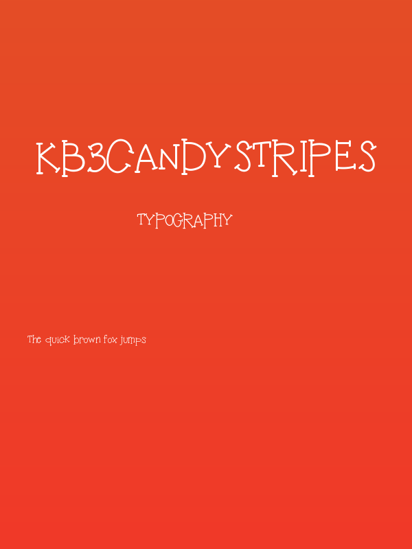 KB3CandyStripes Poster