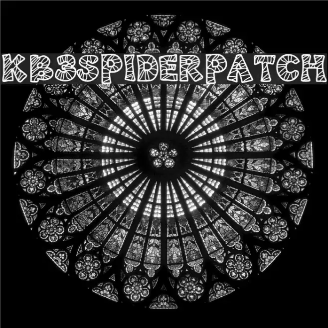 KB3SpiderPatch Schriftart examples