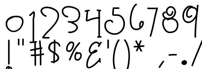 KB3SugarplumSwirls Font OTHER CHARS