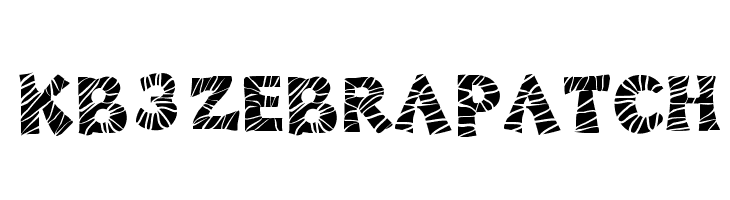 KB3ZebraPatch  Descarca Fonturi Gratis