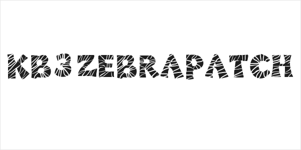 KB3ZebraPatch Logo