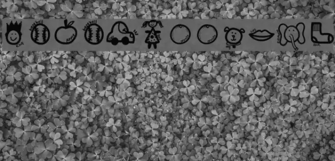 KBABCDoodles Schriftart examples