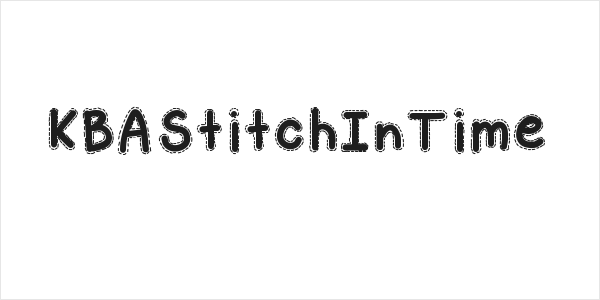 KBAStitchInTime Logo