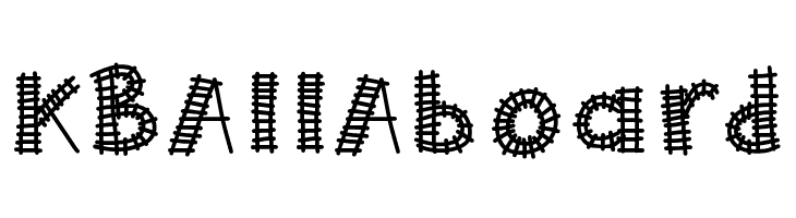 KBAllAboard Font