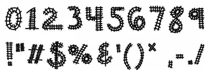 KBAllAboard Font OTHER CHARS