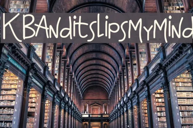 KBAnditslipsmymind Example 1