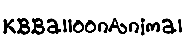 KBBalloonAnimal  لخطوط تنزيل