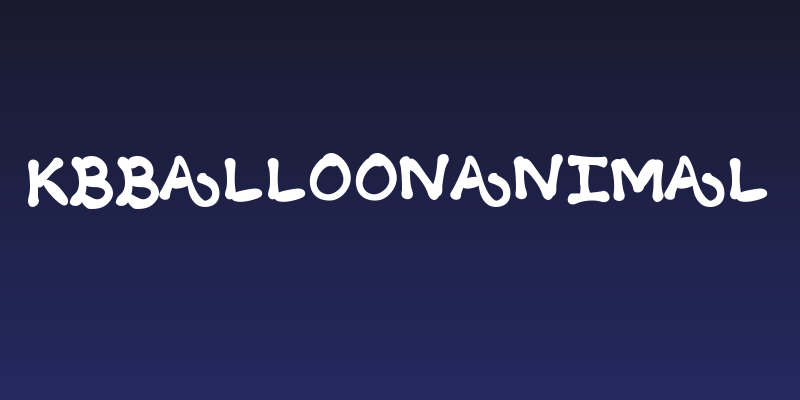 KBBalloonAnimal Social Header