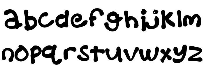 KBBalloonAnimal Font LOWERCASE