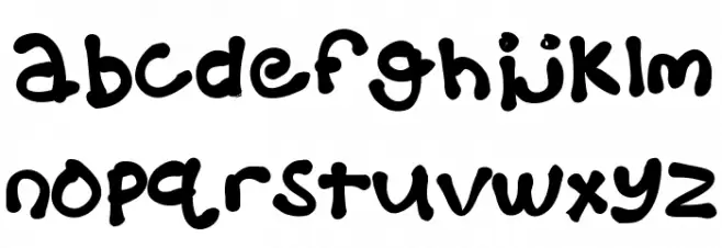 KBBalloonAnimal फ़ॉन्ट लोअरकेस