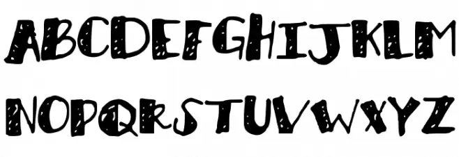 KBBlockParty Schriftart Groß