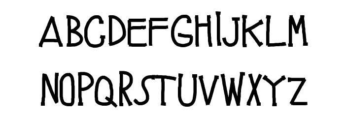 KBBrainySkeleton Font LOWERCASE