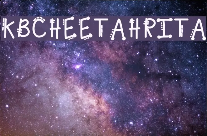 KBCHEETAHRITA Example 3