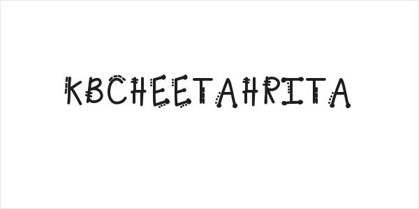 KBCHEETAHRITA Logo