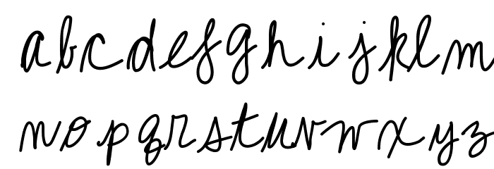 KBCallMe Font LOWERCASE
