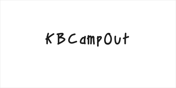 KBCampOut Logo