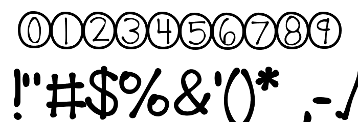KBCaterpillar Font OTHER CHARS