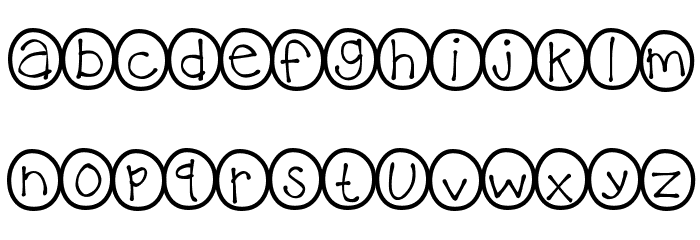 KBCaterpillar Font LOWERCASE