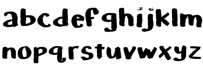 KBChalkTalk Font LOWERCASE