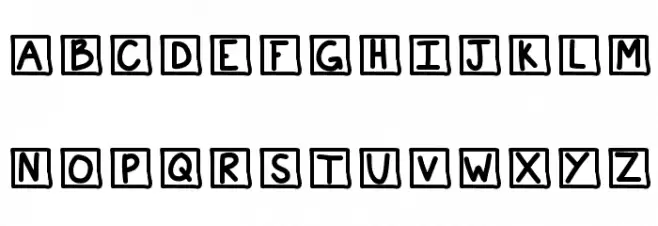 KBChatterBox Schriftart Groß
