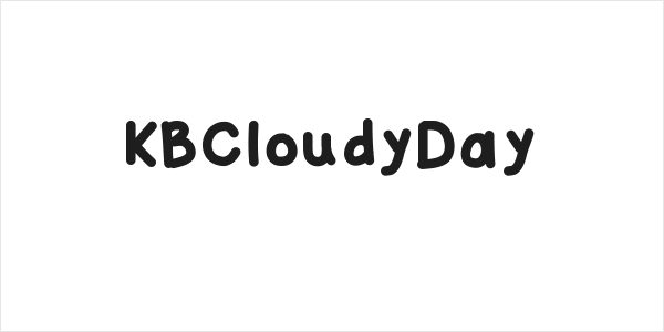 KBCloudyDay Logo