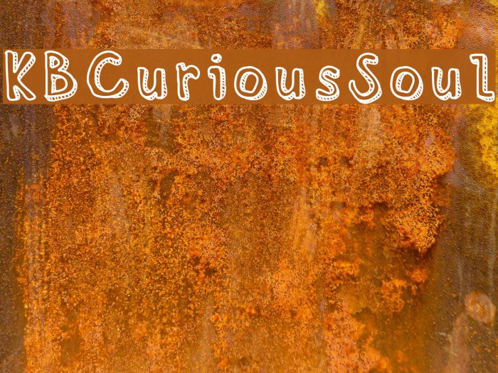 KBCuriousSoul Font examples