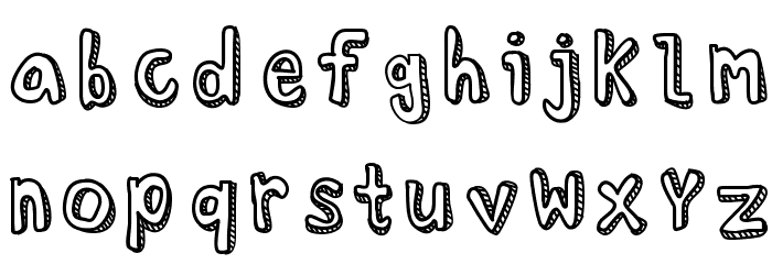 KBCuriousSoul Font LOWERCASE
