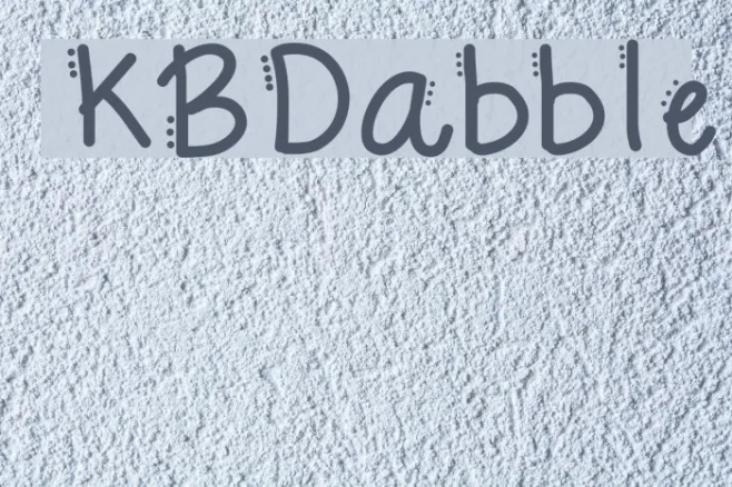 KBDabble Example 1