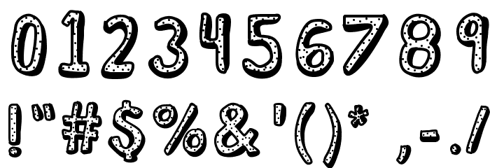 KBDelicateSoul Font OTHER CHARS