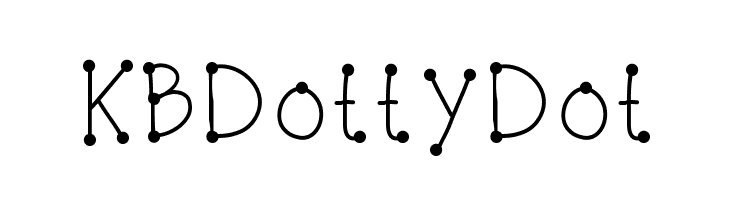 KBDottyDot फ़ॉन्ट